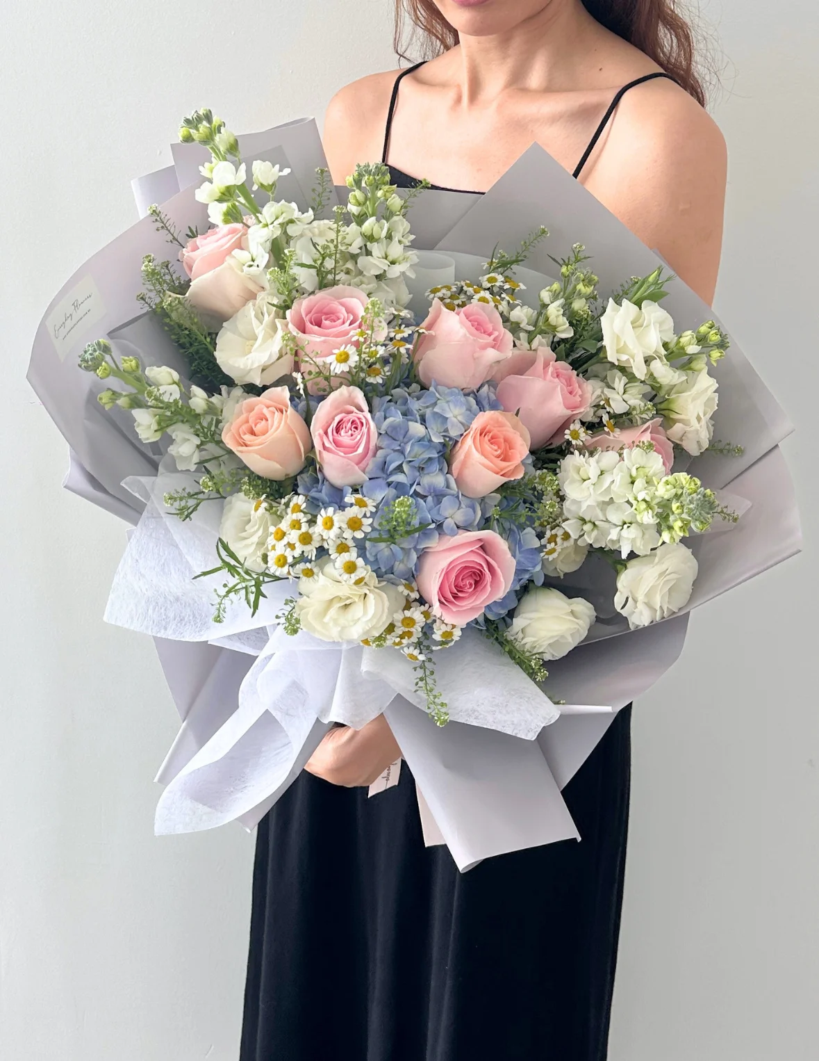 hydrangea mixed bouquet