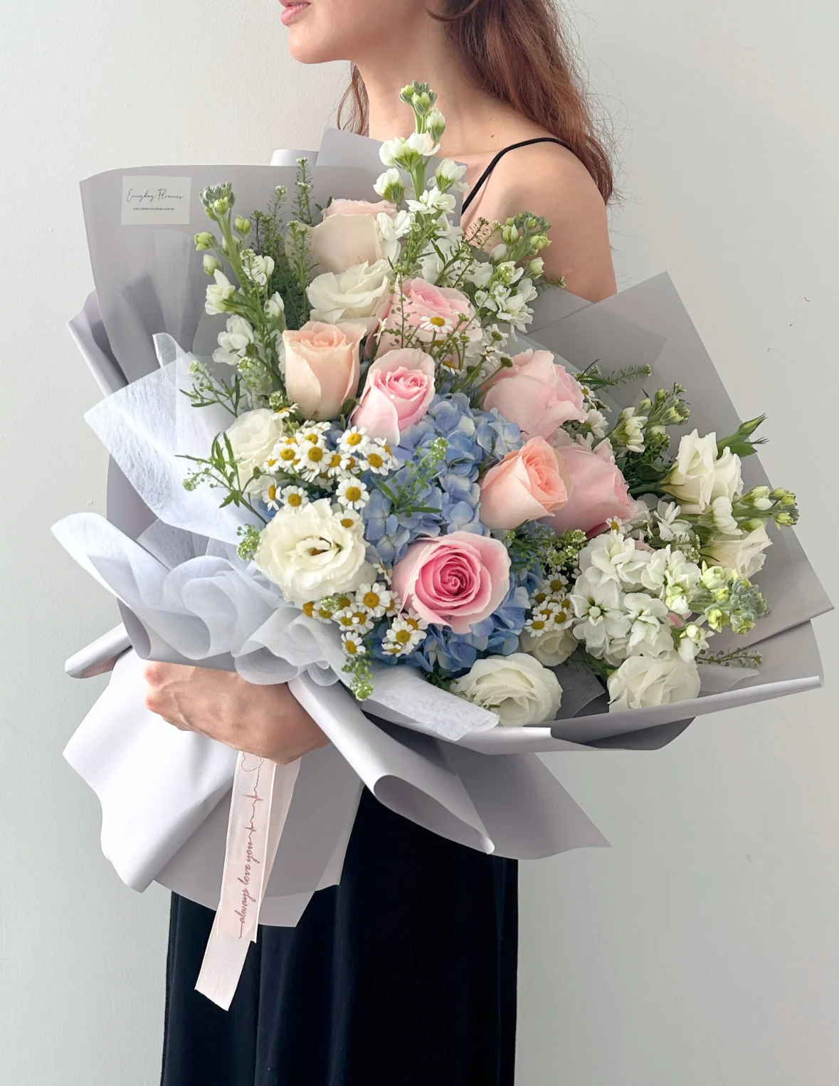 hydrangea mixed bouquet