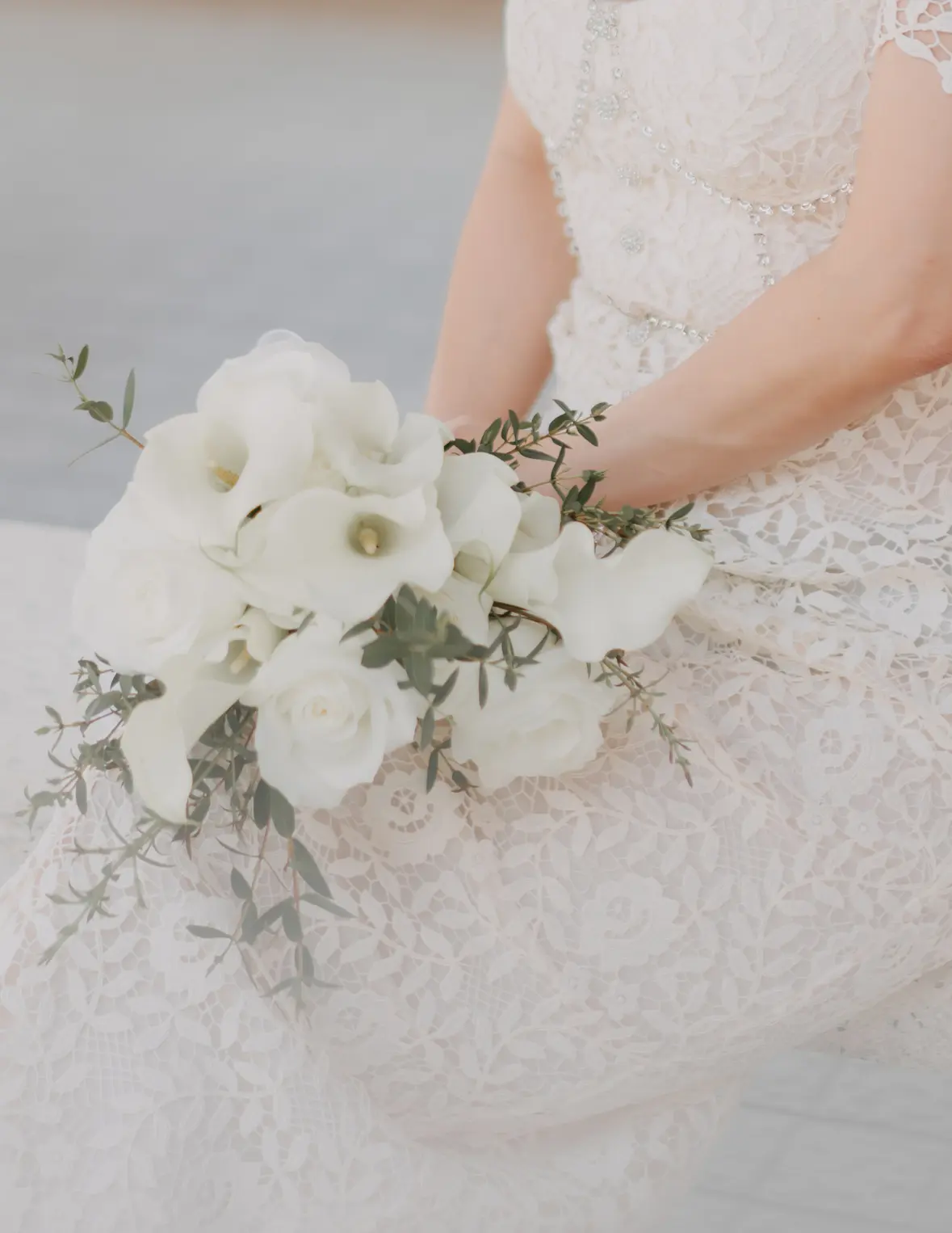 calla lilies bridal bouquet