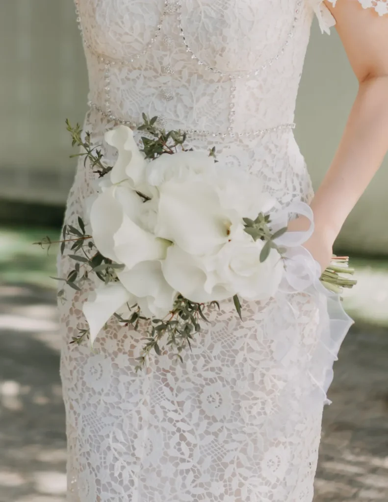 calla lilies bridal bouquet